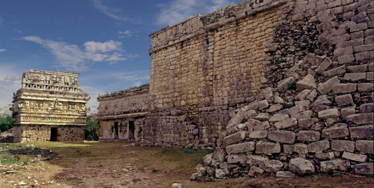 Old Chichen Itza Court Yard