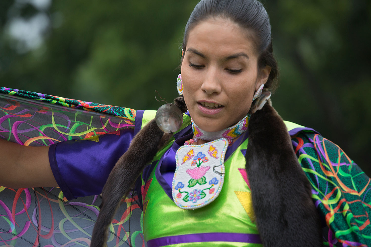 Shawl Dancer, Six Nations Powwow