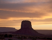 Sunrise in Monument Valley