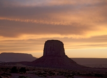 Sunrise in Monument Valley