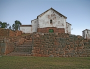 Chincero Church and Inca Walls