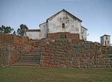 Chincero Church and Inca Walls