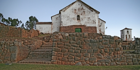 Chincero Church and Inca Walls