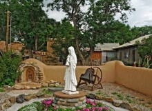 Front Court Yard at San Francisco de Asis Mission Church