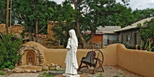 Front Court Yard at San Francisco de Asis Mission Church