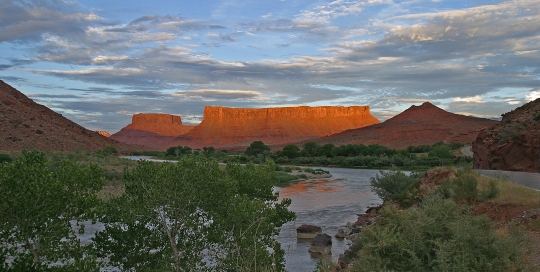 Green River at Dusk