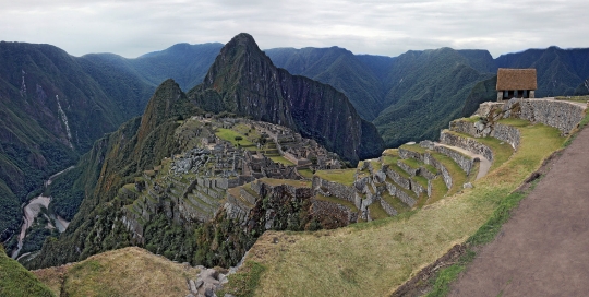 Machu Picchu with Guard House