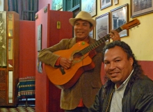Musicians in Lima Resturant
