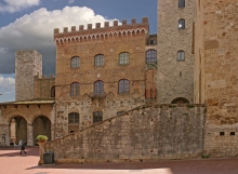 Stairs to Plaza, San Gimignano