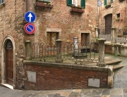 Street Corner in Multipulciano