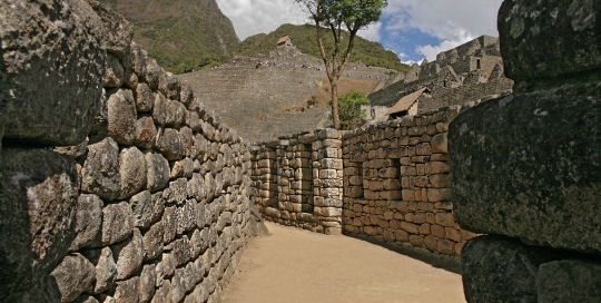 Walls of Machu Picchu