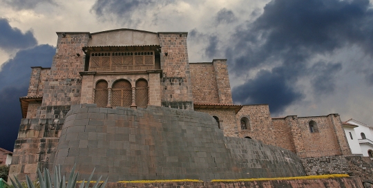 Church of Santo Domingo Built on Demolished Inca Temple, Cusco, Peru