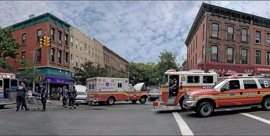 Accident in Park Slope