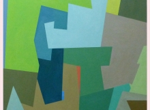2 - Square Series - Green Painting